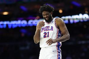 上一場(chǎng)9中1得4分！納斯：恩比德仍有20分鐘出場(chǎng)時(shí)間限制