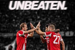 大結(jié)局？拜仁德甲8戰(zhàn)全勝轟30球5分領(lǐng)跑，第2第3僅1負(fù)均是輸拜仁