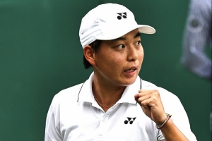 江西網(wǎng)球公開賽女單首輪：白卓璇爆冷擊敗頭號種子李吉妮