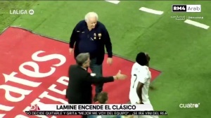 還原沖突：佩德里染紅，維尼修斯揮毛巾慶祝，替補席大戰(zhàn)盧寧出頭