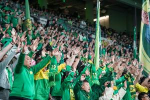 國安戰(zhàn)海牛共30035位球迷來到工體觀戰(zhàn)，創(chuàng)工體中超賽季新低