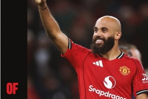 梅開(kāi)二度，官方：姆伯莫當(dāng)選曼聯(lián)4-2布萊頓隊(duì)內(nèi)最佳球員