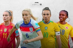 FIFPRO女足年度最佳陣候選：邦馬蒂、普特拉斯領(lǐng)銜，39歲瑪塔在列