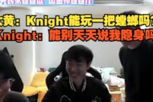 wayward：Knight能玩一把螳螂嗎？Knight：能別天天說我隱身嗎？