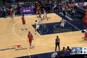 萬(wàn)箭齊發(fā)！凱肖恩-喬治三分射進(jìn)還要加罰 奇才轟14-3領(lǐng)先76人15分
