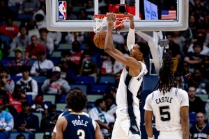 杜林：文班作為中鋒打法像分衛(wèi) 同時他護筐像馬努特-波爾