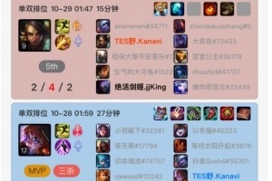 看完HLEvsGEN加練？Creme峽谷之巔連玩兩把永恩，Kanavi選出豹女直接2-4