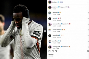 獨(dú)造3球！吉滕斯社媒曬捂耳照：靠著那加給我力量的，凡事都能做