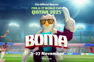 官方：沙漠貓頭鷹BOMA成為U17世界杯吉祥物，致敬米盧的貢獻(xiàn)