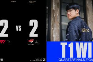 又是韓式劇本？T1在面對LPL隊伍落后情況下再度將比賽拖至決勝局