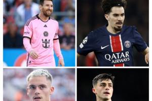 IFFHS評2025最佳進攻組織者候選：梅西領(lǐng)銜，佩德里、維爾茨在列