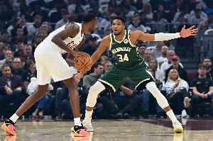 上一場(chǎng)缺陣！雄鹿明天迎戰(zhàn)國王 字母因左膝髕腱炎出戰(zhàn)成疑