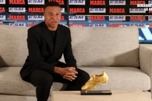 姆巴佩歐洲金靴專(zhuān)訪(fǎng)??我們正走在正確道路上 希望贏得所有冠軍