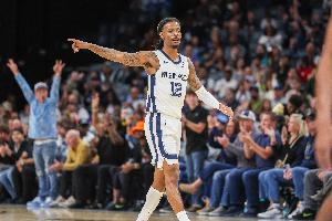 有情況？隊(duì)記：莫蘭特表示身體沒事 所有問題回答都是去問教練組