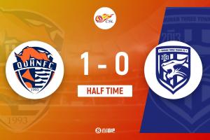 半場-蘭克爾澤補(bǔ)射破門 青島海牛1-0武漢三鎮(zhèn) 按此比分亞泰將降級