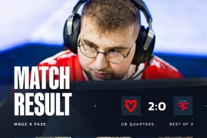 主場作戰(zhàn)就是強(qiáng)？torzsi兩圖34殺 MOUZ橫掃FaZe迎開門紅