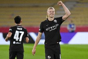 連續(xù)4個主場打進多粒進球，哈蘭德是英超歷史上第三位做到的球員