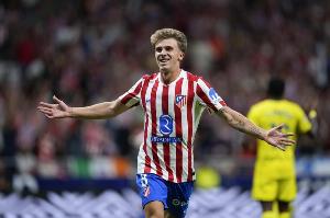 阿斯：馬競中場巴里奧斯傷愈恢復(fù)訓(xùn)練，本周末西甲聯(lián)賽能夠復(fù)出