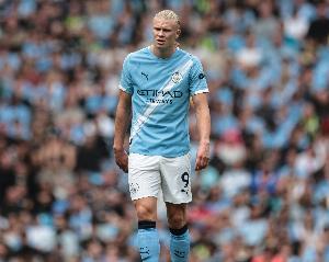 曼城隊(duì)內(nèi)本賽季英超射手榜：哈蘭德13球居首，有6人各入1球