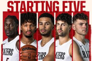 開拓者首發(fā)：霍勒迪夏普卡馬拉阿夫迪亞克林根 楊瀚森替補待命