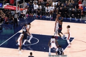 砍瓜切菜！萊昂納德內(nèi)外開花連續(xù)拿分 個(gè)人得分上雙打停熱火