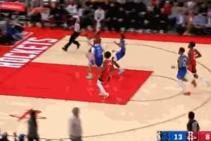 僅用4秒！阿門快速推進(jìn)助杜蘭特暴扣得手 獨(dú)行俠被打停