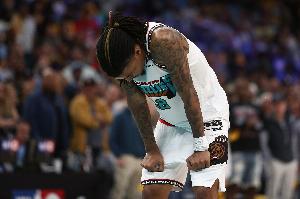 晴雨表？灰熊輸球且莫蘭特出戰(zhàn)的四場比賽里，莫蘭特三分20中0