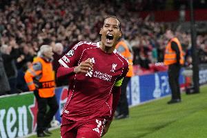 范戴克：去年2-0戰(zhàn)勝皇馬的比賽當之無愧 我們需要球迷的支持