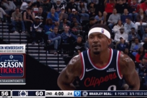 這是啥情況？比爾生涯罰球命中率82.2% 但本次兩罰都不中...