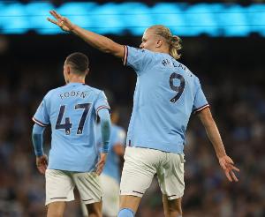 在哈蘭德、福登同場(chǎng)進(jìn)球的歐冠比賽中，曼城6戰(zhàn)全勝