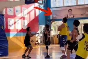 龍口出了個(gè)“小姚明”11歲身高2.03米 已簽約山東高速男籃青年隊(duì)