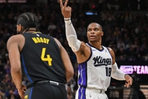 湖人火箭五連勝；雷霆終于輸了；三雙王們的記錄