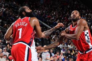 快船2K能力更新：小卡哈登不變穩(wěn)居隊內(nèi)前二 比爾博格丹-3 保羅-2