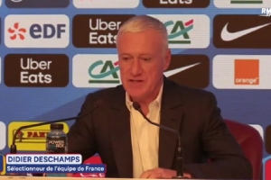 德尚：為登貝萊再次受傷感到難過(guò)，8名前鋒為進(jìn)攻提供多樣化選擇