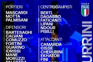 意大利U21名單：巴特薩基、皮西利、卡馬達(dá)、科萊奧肖在列