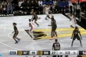 還有這一手！奧薩爾手術(shù)刀橫傳助攻克林特曼雙手砸扣