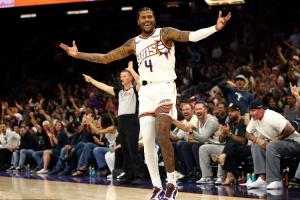 首秀6記三分創(chuàng)紀(jì)錄！杰倫·格林：非常關(guān)鍵 很多隊會重點(diǎn)防我突破