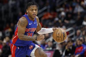 活塞官方：薩瑟因右臀部撞擊繼續(xù)恢復(fù) 大約4周后重新評估