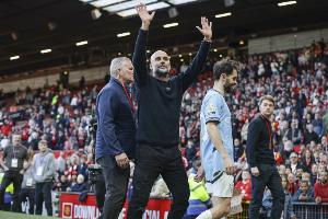 瓜帥：很自豪能與曼城一起達成里程碑，尤其是對陣利物浦意義非凡