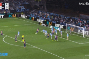 帽子戲法！拉什福德角球助攻，萊萬(wàn)甩頭破門！巴薩4-2塞爾塔！