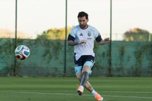 私訪(fǎng)諾坎普后，梅西已和阿根廷匯合備戰(zhàn)對(duì)陣安哥拉