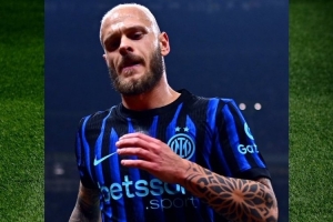 送出助攻！迪馬爾科當(dāng)選對(duì)陣?yán)R奧一役國(guó)米隊(duì)內(nèi)最佳球員