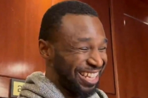 笑開花了！維金斯談絕殺回合：我完全空了 接到球就往里扣