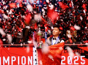 斯諾克英錦賽種子名單：共5名中國(guó)選手，趙心童2號(hào)、丁俊暉9號(hào)