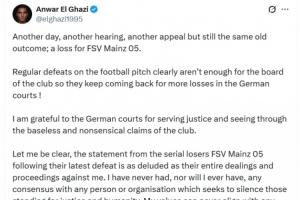 埃爾加齊：美因茨再次敗訴，你們永遠(yuǎn)無(wú)法讓支持巴勒斯坦的人噤聲
