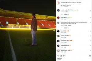 整活！捷克球隊曬梅西P圖：老朋友，梅西回到伊甸園體育場