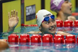 全運會女子100米自由泳預賽：何詩蓓總排名第一晉級，張雨霏棄權