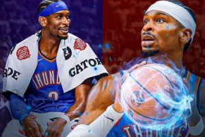 7次三節(jié)打卡仍領(lǐng)跑！本季亞歷山大關(guān)鍵時(shí)刻已得56分 斷檔聯(lián)盟第一