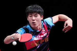 全運會乒乓球青年組男單：溫瑞博奪冠、周錦泉亞軍、黃友皓季軍