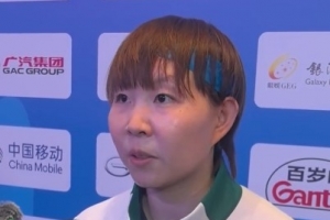 朱雨玲賽后：孫穎莎成熟了很多，她技術(shù)非常全面，人也一直在進步